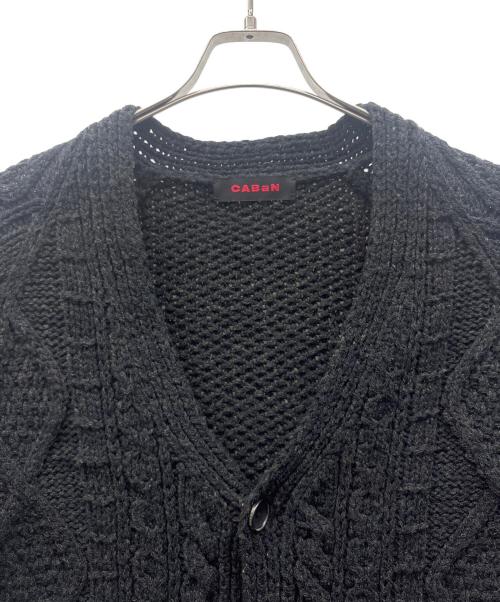 CABAN（キャバン）CABAN (キャバン) 厚手カーディガン ブラック サイズ:M　　　　　　　　の古着・服飾アイテム