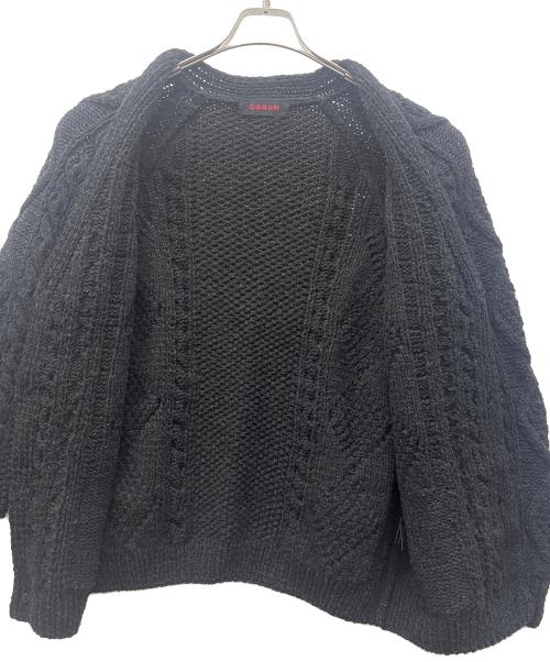 CABAN（キャバン）CABAN (キャバン) 厚手カーディガン ブラック サイズ:M　　　　　　　　の古着・服飾アイテム