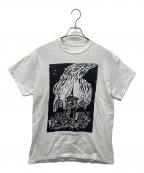 SASQUATCHfabrix.サスクワッチファブリックス）の古着「半袖カットソー」｜ホワイト×ブラック