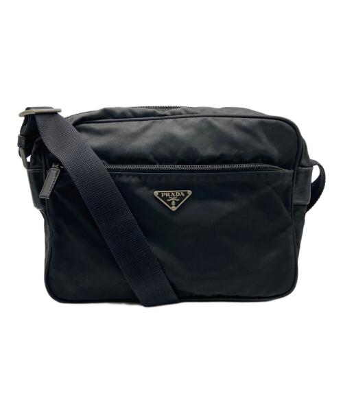 PRADA（プラダ）PRADA (プラダ) ショルダーバッグ ブラックの古着・服飾アイテム