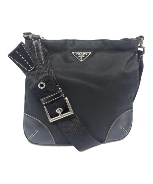 PRADA（プラダ）PRADA (プラダ) ショルダーバッグ ブラックの古着・服飾アイテム