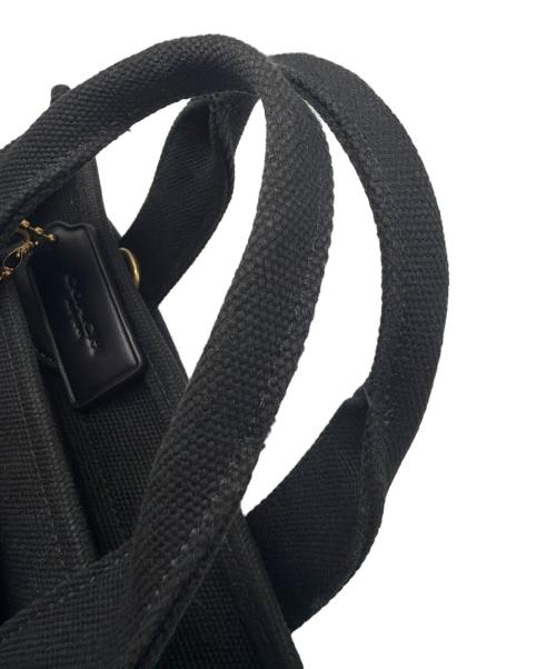 COACH（コーチ）COACH (コーチ) カーゴトートバッグ ブラックの古着・服飾アイテム