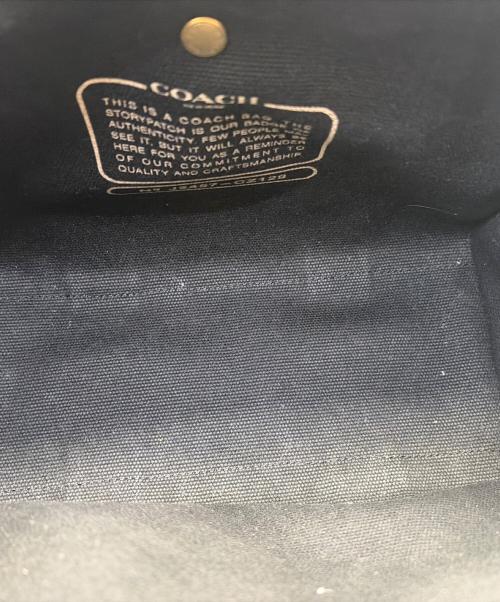 COACH（コーチ）COACH (コーチ) カーゴトートバッグ ブラックの古着・服飾アイテム