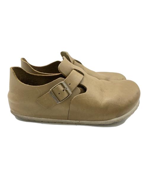 BIRKENSTOCK（ビルケンシュトック）BIRKENSTOCK (ビルケンシュトック) スリッポン ベージュ サイズ:26の古着・服飾アイテム