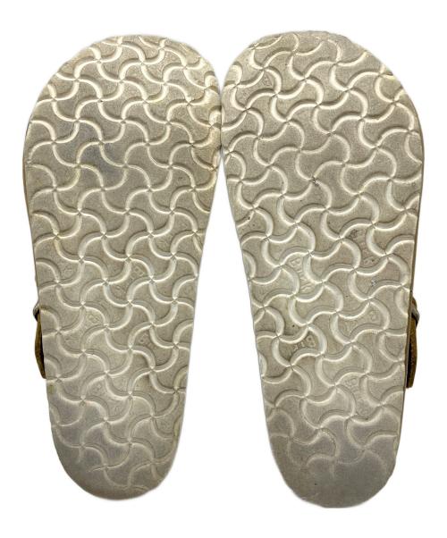 BIRKENSTOCK（ビルケンシュトック）BIRKENSTOCK (ビルケンシュトック) スリッポン ベージュ サイズ:26の古着・服飾アイテム