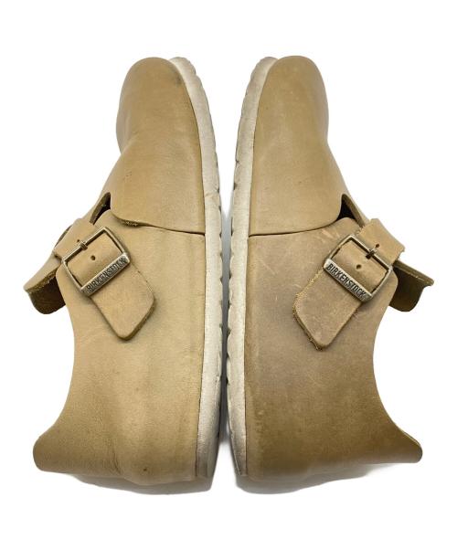 BIRKENSTOCK（ビルケンシュトック）BIRKENSTOCK (ビルケンシュトック) スリッポン ベージュ サイズ:26の古着・服飾アイテム