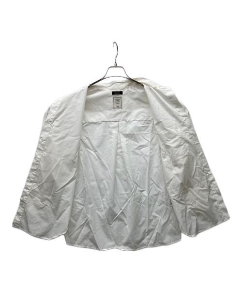 anuans（アニュアンス）anuans (アニュアンス) 長袖シャツ ホワイト サイズ:	SIZE Freeの古着・服飾アイテム