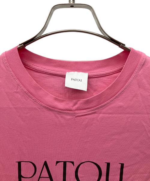 patou（パトゥ）patou (パトゥ) 半袖カットソー ピンク サイズ:表記なしの古着・服飾アイテム