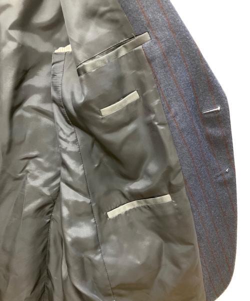 ARMANI COLLEZIONI（アルマーニ コレツィオーニ）ARMANI COLLEZIONI (アルマーニ コレツィオーニ) セットアップスーツ ネイビー×ブラウン サイズ:50の古着・服飾アイテム