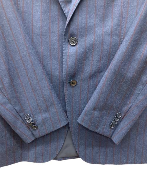 ARMANI COLLEZIONI（アルマーニ コレツィオーニ）ARMANI COLLEZIONI (アルマーニ コレツィオーニ) セットアップスーツ ネイビー×ブラウン サイズ:50の古着・服飾アイテム