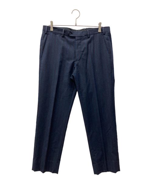 ARMANI COLLEZIONI（アルマーニ コレツィオーニ）ARMANI COLLEZIONI (アルマーニ コレツィオーニ) セットアップスーツ ネイビー×ブラウン サイズ:50の古着・服飾アイテム