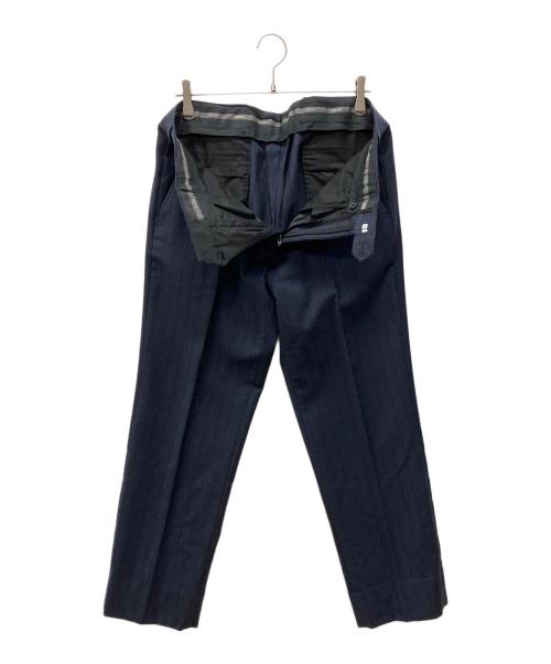 ARMANI COLLEZIONI（アルマーニ コレツィオーニ）ARMANI COLLEZIONI (アルマーニ コレツィオーニ) セットアップスーツ ネイビー×ブラウン サイズ:50の古着・服飾アイテム
