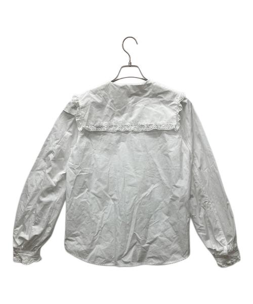THE SHINZONE（ザ シンゾーン）THE SHINZONE (ザ シンゾーン) 長袖ブラウス ホワイト サイズ:34の古着・服飾アイテム