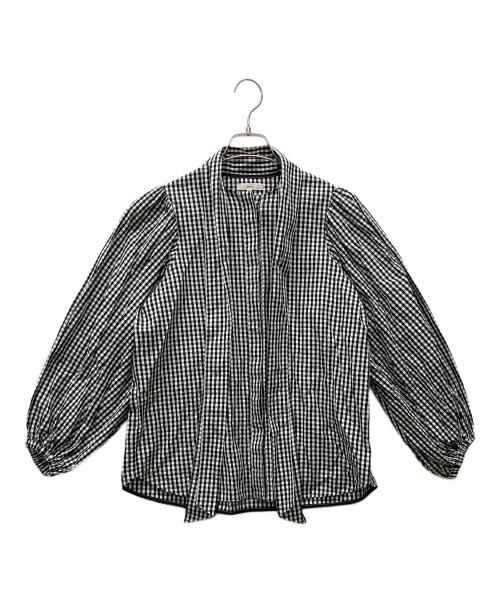 YORI（ヨリ）YORI (ヨリ) 長袖ブラウス ブラック サイズ:36の古着・服飾アイテム