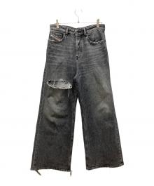 DIESEL Industry（ディーゼル）の古着「デニムパンツ」｜グレー