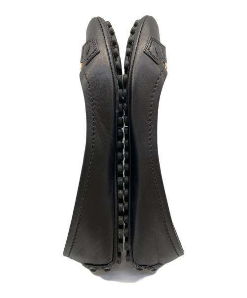 LOUIS VUITTON（ルイ ヴィトン）LOUIS VUITTON (ルイ ヴィトン) ドライビングシューズ ブラック サイズ:37の古着・服飾アイテム