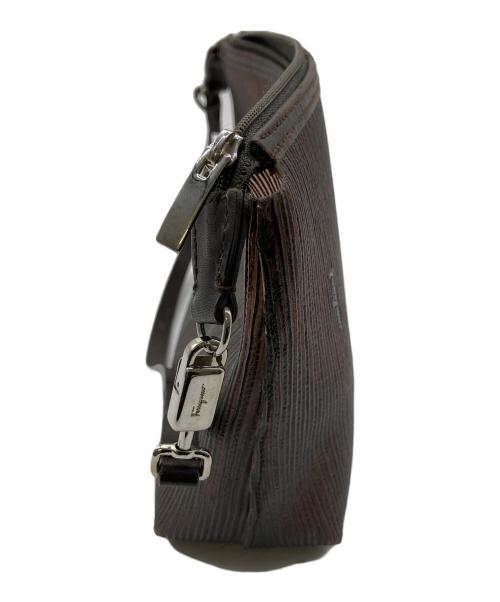 Salvatore Ferragamo（サルヴァトーレ フェラガモ）Salvatore Ferragamo (サルヴァトーレ フェラガモ) トートバッグ ブラウンの古着・服飾アイテム