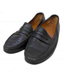 Salvatore Ferragamo（サルヴァトーレ フェラガモ）の古着「コインローファー」｜ブラック
