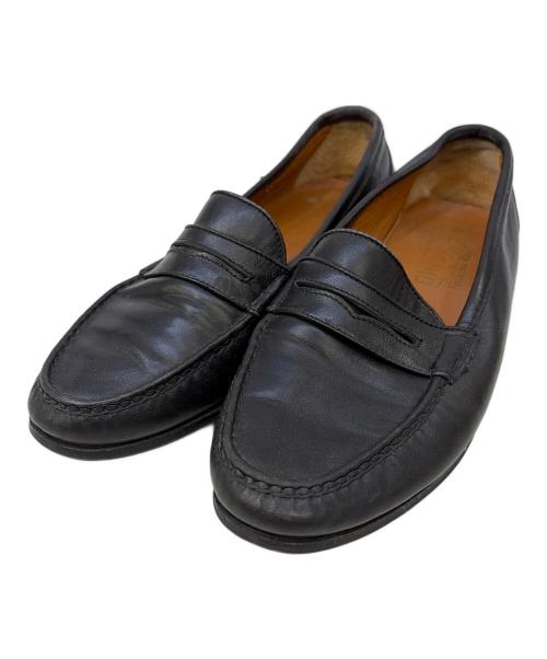 Salvatore Ferragamo（サルヴァトーレ フェラガモ）Salvatore Ferragamo (サルヴァトーレ フェラガモ) コインローファー ブラック サイズ:7の古着・服飾アイテム