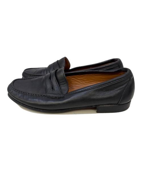 Salvatore Ferragamo（サルヴァトーレ フェラガモ）Salvatore Ferragamo (サルヴァトーレ フェラガモ) コインローファー ブラック サイズ:7の古着・服飾アイテム