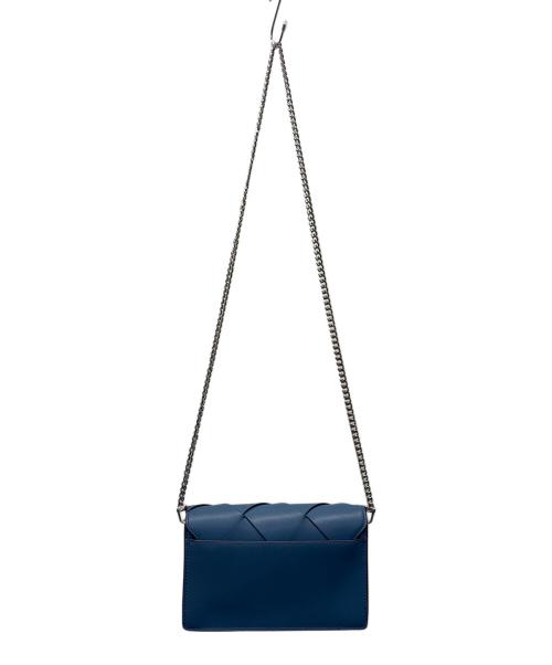 MICHAEL KORS（マイケルコース）MICHAEL KORS (マイケルコース) チェーンショルダーバッグ ブルーの古着・服飾アイテム