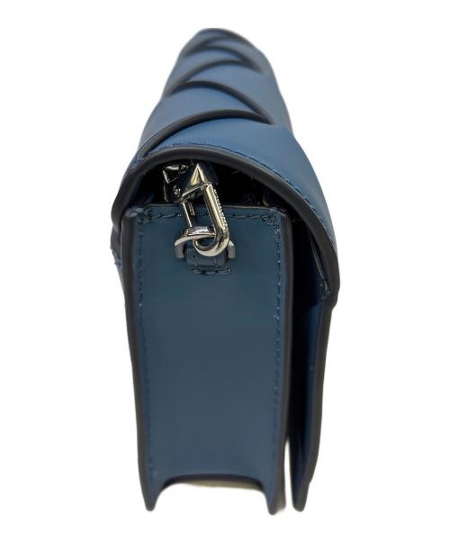 MICHAEL KORS（マイケルコース）MICHAEL KORS (マイケルコース) チェーンショルダーバッグ ブルーの古着・服飾アイテム