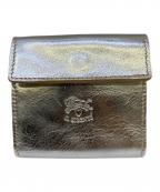 IL BISONTEイル ビゾンテ）の古着「2つ折り財布」｜シルバー