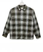 TOWN CRAFTタウンクラフト）の古着「60S OPEN COLLAR SHIRT」｜グレー