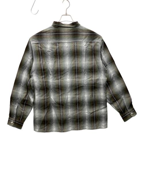 TOWN CRAFT（タウンクラフト）TOWN CRAFT (タウンクラフト) 60S OPEN COLLAR SHIRT グレー サイズ:LARGEの古着・服飾アイテム