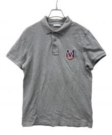 MONCLER（モンクレール）の古着「ポロシャツ」｜グレー