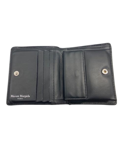 Maison Margiela（メゾンマルジェラ）Maison Margiela (メゾンマルジェラ) 2つ折り財布 ブラックの古着・服飾アイテム
