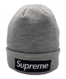 SUPREME×New Era（シュプリーム×ニューエラ）の古着「ニット帽」｜グレー×ブラック