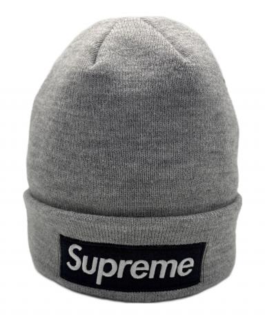 Supreme ニット帽 グレー New Era 中古・古着通販】SUPREME (シュプリーム) New Era (ニューエラ) ニット