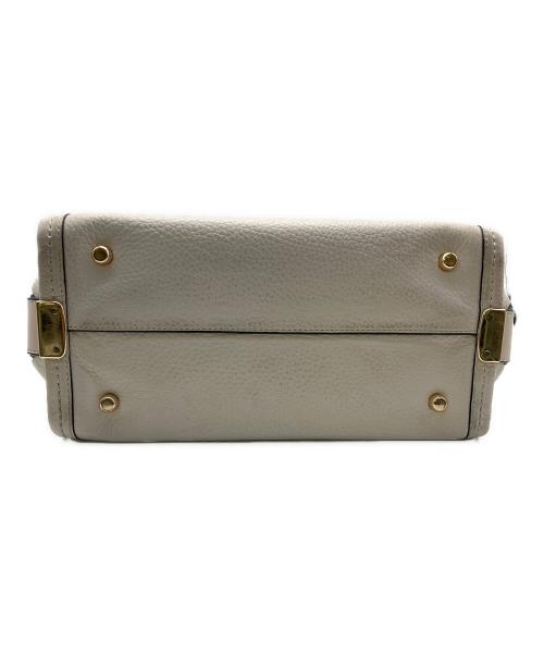 COACH（コーチ）COACH (コーチ) ハンドバッグ アイボリー×ブラックの古着・服飾アイテム