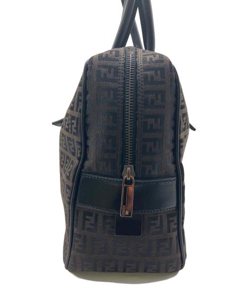 FENDI（フェンディ）FENDI (フェンディ) ハンドバッグ ブラウン×ブラックの古着・服飾アイテム