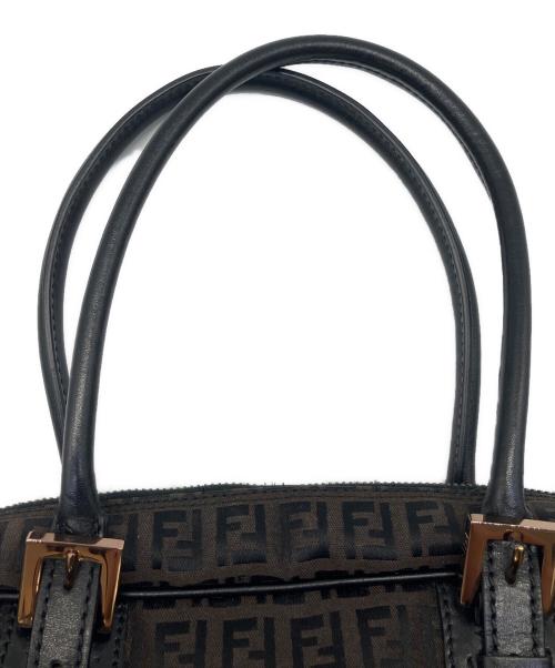 FENDI（フェンディ）FENDI (フェンディ) ハンドバッグ ブラウン×ブラックの古着・服飾アイテム