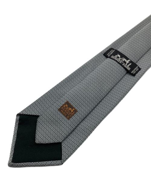 HERMES（エルメス）HERMES (エルメス) ネクタイ グレー サイズ:表記なしの古着・服飾アイテム