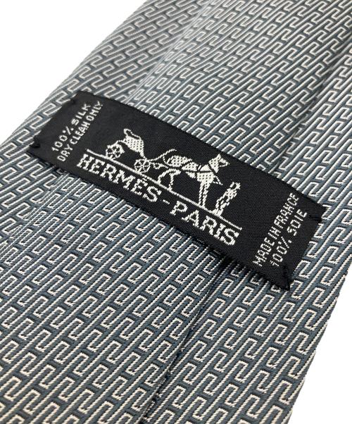 HERMES（エルメス）HERMES (エルメス) ネクタイ グレー サイズ:表記なしの古着・服飾アイテム