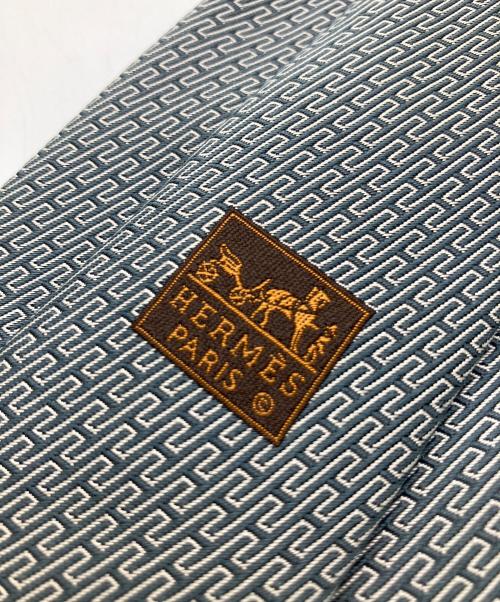 HERMES（エルメス）HERMES (エルメス) ネクタイ グレー サイズ:表記なしの古着・服飾アイテム