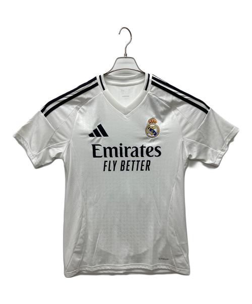 adidas（アディダス）adidas (アディダス) ゲームシャツ ホワイト サイズ:Lの古着・服飾アイテム