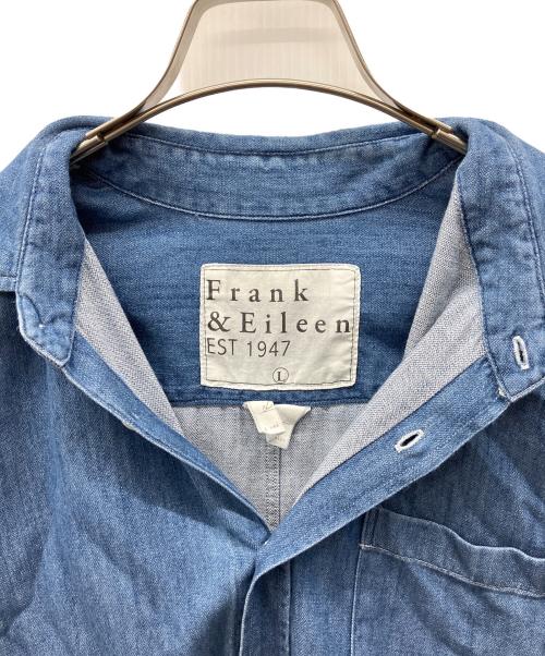 Frank&Eileen（フランクアンドアイリーン）Frank&Eileen (フランクアンドアイリーン) 長袖シャツ インディゴ サイズ:Lの古着・服飾アイテム