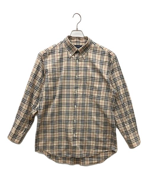 BURBERRY LONDON（バーバリーロンドン）BURBERRY LONDON (バーバリーロンドン) 長袖シャツ ベージュ サイズ:LLの古着・服飾アイテム