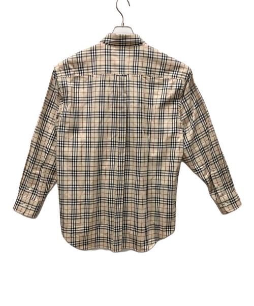 BURBERRY LONDON（バーバリーロンドン）BURBERRY LONDON (バーバリーロンドン) 長袖シャツ ベージュ サイズ:LLの古着・服飾アイテム