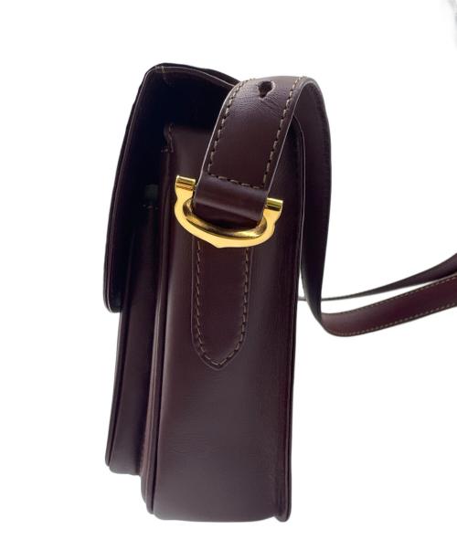 Cartier（カルティエ）Cartier (カルティエ) ショルダーバッグ ブラウンの古着・服飾アイテム