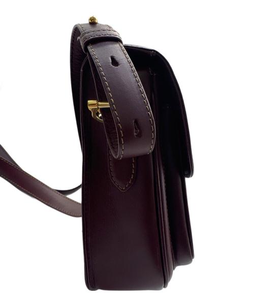 Cartier（カルティエ）Cartier (カルティエ) ショルダーバッグ ブラウンの古着・服飾アイテム