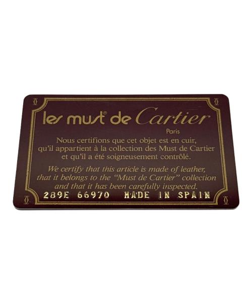 Cartier（カルティエ）Cartier (カルティエ) ショルダーバッグ ブラウンの古着・服飾アイテム