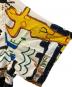 中古・古着 WACKO MARIA (ワコマリア) Jean-Michel Basquiat (ジャン ミシェル バスキア) アロハシャツ オレンジ×ブラック サイズ:L：20000円