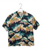 Sun Surfサンサーフ）の古着「アロハシャツ」｜グレー×ブルー