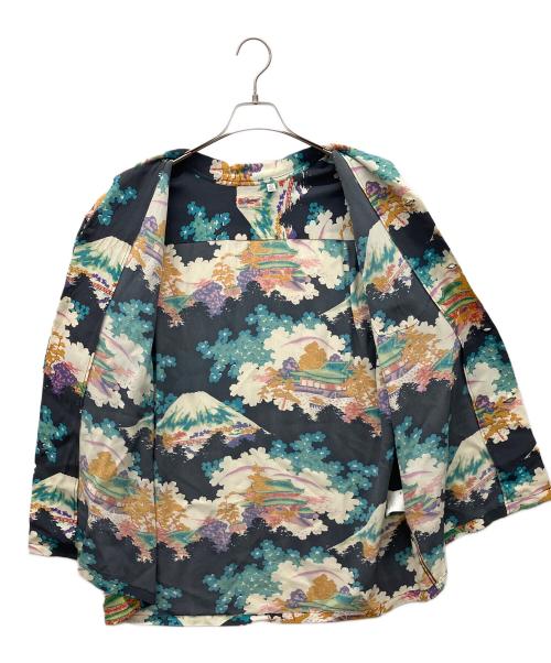 Sun Surf（サンサーフ）Sun Surf (サンサーフ) アロハシャツ グレー×ブルー サイズ:Lの古着・服飾アイテム