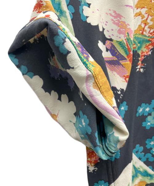 Sun Surf（サンサーフ）Sun Surf (サンサーフ) アロハシャツ グレー×ブルー サイズ:Lの古着・服飾アイテム